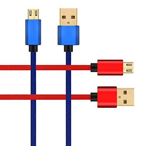 image for TPFOON 2Pcs Pack 10ft PS4 Controller Charger Charging Cable, Data Sync