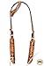 Western Horse One Ear Floral Headstall Breast Collar Set Tackthumb 4