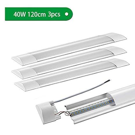 luz led sararoom tubo led cocina blanca