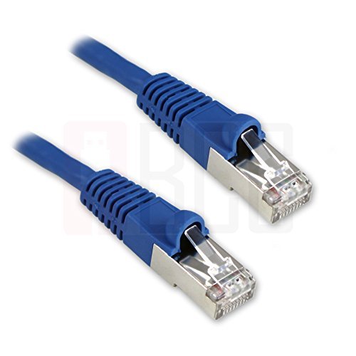 UPC 022099923435, BuyCheapCables® 20 Ft High Quality Cat 7 Cable Category 7 SSTP Double Shielded Patch 600MHz Molded for Ethernet, Network (Blue - 20ft)