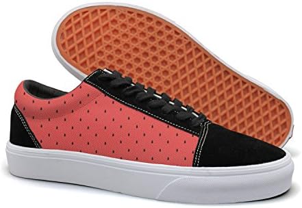YCFTA Watermelon Seeds Woman Casual Shoes Footwear Lo-Top Fashion Vegan