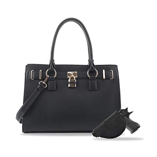 Emperia Outfitters Dina Lock Concealed Carry Satchel (Black) Pricepulse