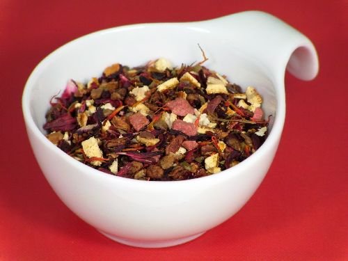 TeeTeam Früchtetee, Fruchttee - Früchteteemischung Strawberry Fields, 1000 g – Bild 3