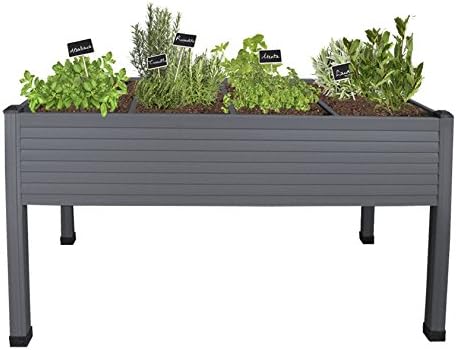 Huerto urbano GREENLAND de 120x60x75 cm. Para terraza/jardín ...