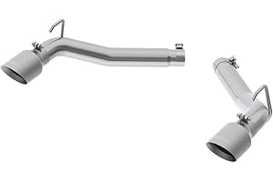 MBRP 3 Inch Aluminized Steel Axle Back Exhaust System Dual Rear Exit, Fits Chevrolet Camaro 2010-2015, 3.6L V6, Stainless Tip