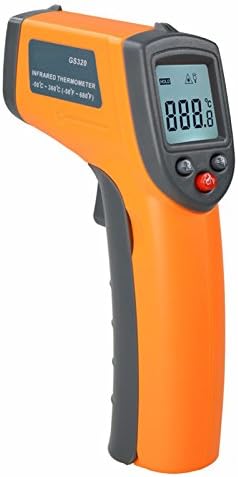 Gs320 Non-Contact Ir Infrared Thermometer Temperature -50~360C (-58~680F) Emissivity 0.95 12:1