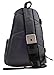 MERU Yoga Sling Backpack - Waterproof Crossbody Bag - Gym Travel Hiking Biking - Women, Men - GRAY