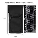 KuRoKo Bluetooth Keyboard Neoprene Sleeve Case for