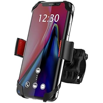 Bike Mount, IPOW Universal Cell Phone Bicycle Rack Handlebar & Motorcycle Holder Cradle Compatible with iPhone 6 6(+) 6S 6S plus 5S 5C, Samsung Galaxy S3 S4 S5 S6 S7 Note 3/4/5,Nexus,HTC,LG,BlackBerry