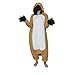 Platypus Kigurumi,Brown,Adult Costume