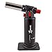 Zenware Refillable Butane Professional Culinary Torch Lighter for Cooking Welding Brazing Soldering - Black