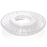 Ivation Pill Dispenser Tray, Clear