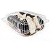 Katgely Clear Rectangular Cookie Container (low rectangle)
