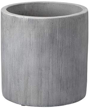 Amazon Co Jp レイニー シリンダー ４５ Cm テラコッタ 植木 鉢 プランター ライトグレー ホビー