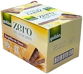 Gullon Sugar Free Chocolate Flavour Wafer Biscuits 10 X 210g - View #4