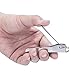 Finger and Toe Nail Clippers- The Most Unique Mess-free Design with a Catcher for Nail Clippings and Sharp Cutting Edges for Smooth and Clean Cut