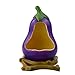 Jim-Hugh Wild Eggplant Shaped Feeding Chicken Bird Garden Pet Food Container Drinking Bowls for Medium Size Birdsthumb 3