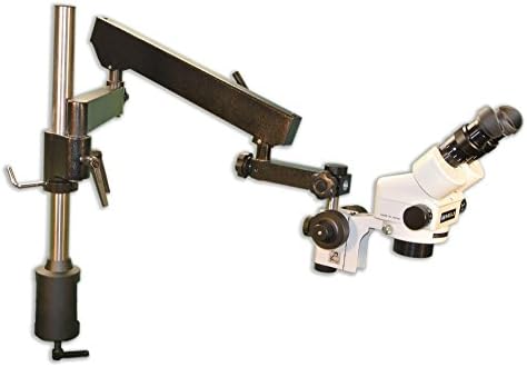 Meiji Techno America EMZ-5+MA504+FS+FA-3 Binocular Zoom Stereo Body 0.7X - 4.5X, Eyepiece, Focus Block, Articulating Flex arm