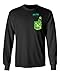 Rick and Morthy Picke Rick Tiny Pocket Shirt TV Funny Mens Long Sleeve T-Shirt