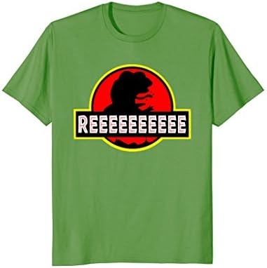 Mens Jurassic PEPE - kekistan - freekekistan - kek - MEME T-shirt Large Grass
