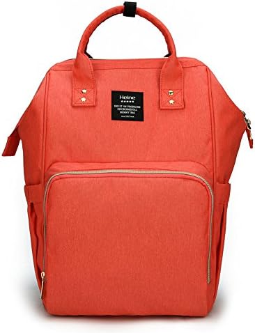 Royal Journey Diaper Bag Multi-Function Waterproof Nappy Bags for Baby Care, Large Capacity,Durable (Red)