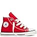 Converse Boys' Chuck Taylor All Star Core Hi (Little Kid), Red, 13 M US