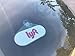 Lyft (2017 logo) rideshare display decal placard emblem with suction cup
