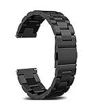 22mm 20mm 18mm Watch Band, amBand Quick Release Premium Solid Stainless Steel Metal Business Replacement Bracelet Strap for Men's Women's Watch