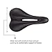 Terry Liberator Y Gel Bike Saddle | Bicycle Seat Optimized for Men – Flexible & Comfortable | More Padding, Comfortable Cushion, Additional Support, Low Profile, Flat Top, Black Dura-tek Coverthumb 1