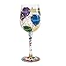 Lolita Aged to Perfection Birthday Artisan Painted Wine Glass