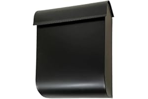 NACH Mailboxes for Outside Wall Mount, 12 x 4.5 x 10 inch, Copper Mail Box Wall Mounted, Waterproof Mailbox for Door - The Dominion Mailbox