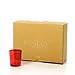 Hosley's Set of 12 Red Glass Votive, Tea Light Holders. Ideal for Parties, Weddings, Spa, Events, Votive Candle Gardens, Everyday Uses O3