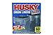 60-Count Poly-America Husky 55 Gallon Nothing's Tougher Clear Drum Can Liners Trash Garbage Bags 1 Mil. Thickness One-by-One Dispensing with True Tie Flaps and Straight Seamed Bottom (HK55WC060C)