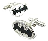 DC Comics Batman Logo Wedding Groomsman Cufflinks