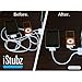iStubz Short Charge and Sync Cable for iPod, iPhone, iPad (White - 7cm); Extra small iPhone 4 / 4S 30-Pin Cable; Perfect for Home, Office, Travel and Laptop use. No More Pocket Tangle! By CableJive
