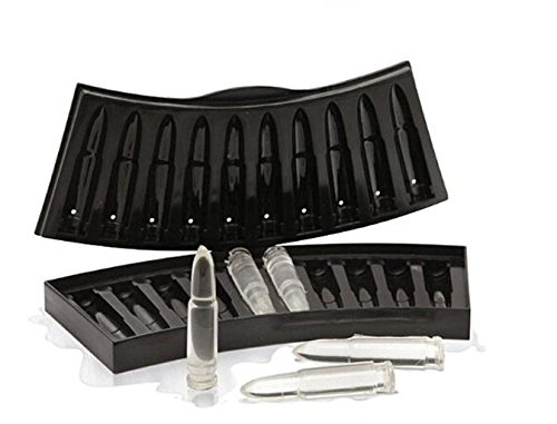 AK-47 New 3D Bullet Shaped Plastic Ice Cube Tray Mould by Lovestore2555