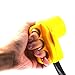 RV Electrical Power Adapter Dogbone 30Amp Male to 50Amp Female,RV Camper Extension Cord with Handle Grip - NEMA TT-30P to 14-50R,12-inch(30M/50F)