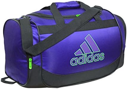 Adidas Defender Duffel Bag Purple/Green/Black (S)