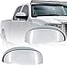 EAG Chrome Mirror Cover for 07-13 GMC Sierra 1500/Chevy Avalanche/Silverado 1500/07-14 GMC Sierra 2500/3500/Yukon/Yukon XL/Chevy Silverado 2500/3500/Tahoe/Suburban
