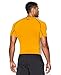 Under Armour UA HeatGear Armour Compression Shirt LG Steeltown Gold