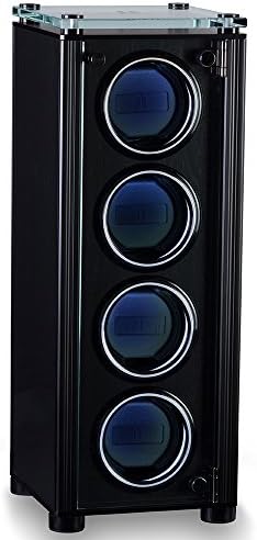 JUVO A4 Quad Automatic Watch Winder For Men’s Automatic Watches Black