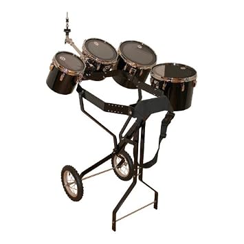 Schlagzeugwagen Mit 4 Toms Hi Hat Halterung Amazon De