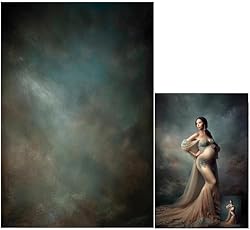 5x7ft Aqua Backdrops Portrait Backdrops for