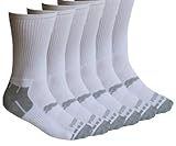 Puma Mens Sport Lifestyle Extended Size 6-Pack Crew Socks