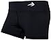 Women's Compression High Waisted Tummy Control Gym Shorts - Volleyball, Swim Black