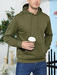 MAGCOMSEN Sweatshirts for Men Hoodie Athletic Micro