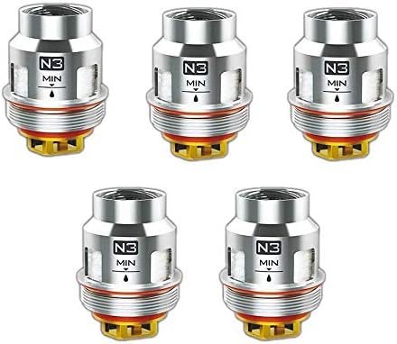 N1/U2/N3Replace-ment C-o-i-l-s Heads for U-F-O-r-c-e Pack of 5 (Silver, N3)