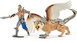 Schleich North America Warrior with Griffin Figure
