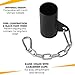Yes4All Single Arm Landmine Handle for 2-inch Olympic Barbell - Anti Slip Handle, Black Single Landmine Handle