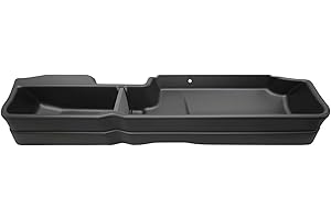 Husky Liners Gearbox - Under Seat Storage Box | Fits 2019-2024 Chevrolet Silverado/GMC Sierra 1500, 2020-2024 Silverado/Sierr